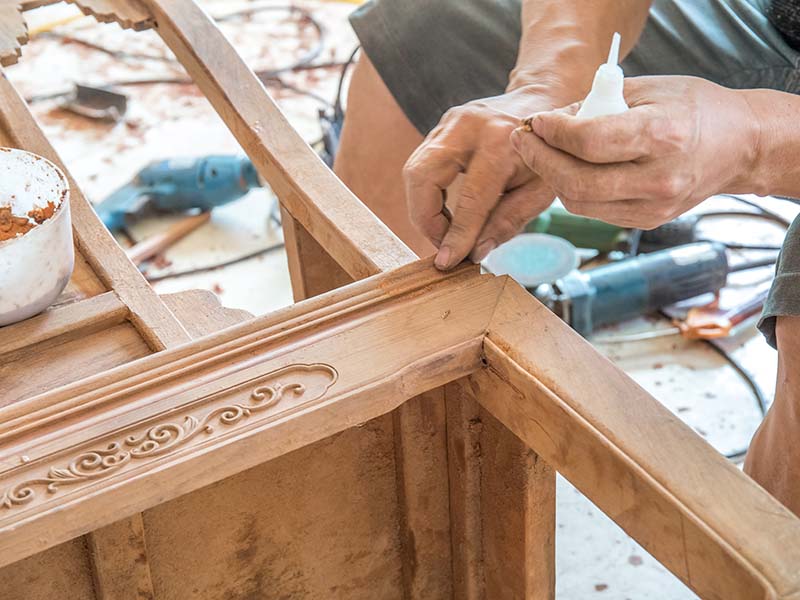 肇州旧家具翻新改色怎么做